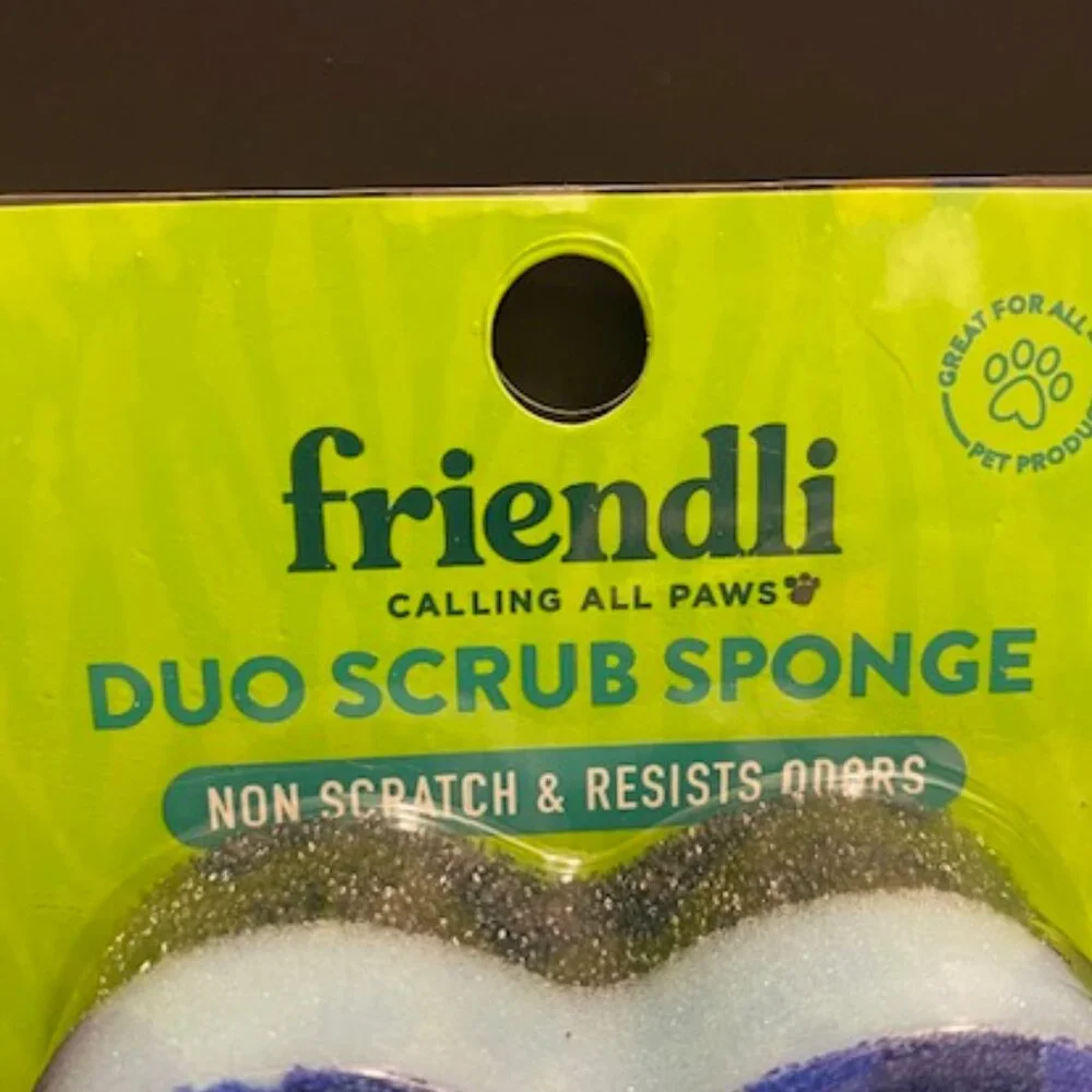 friendli: DUO SCRUB SPONGE